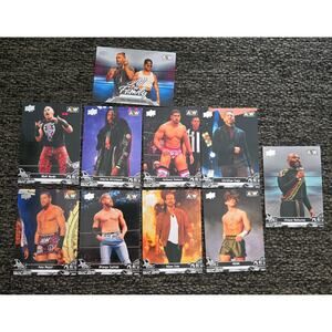 Lot of 10 AEW 2023 Upper Deck Cards